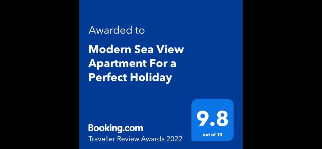 Modern Sea View Apartment For A Perfect Holiday Durrës Exterior foto